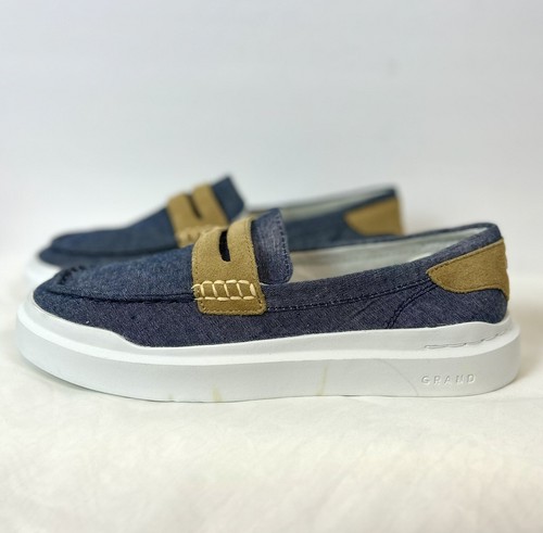 Cole Haan Women's Grandpro Rally Canvas Penny Loafers / Size 5.5 - Picture 2 of 12