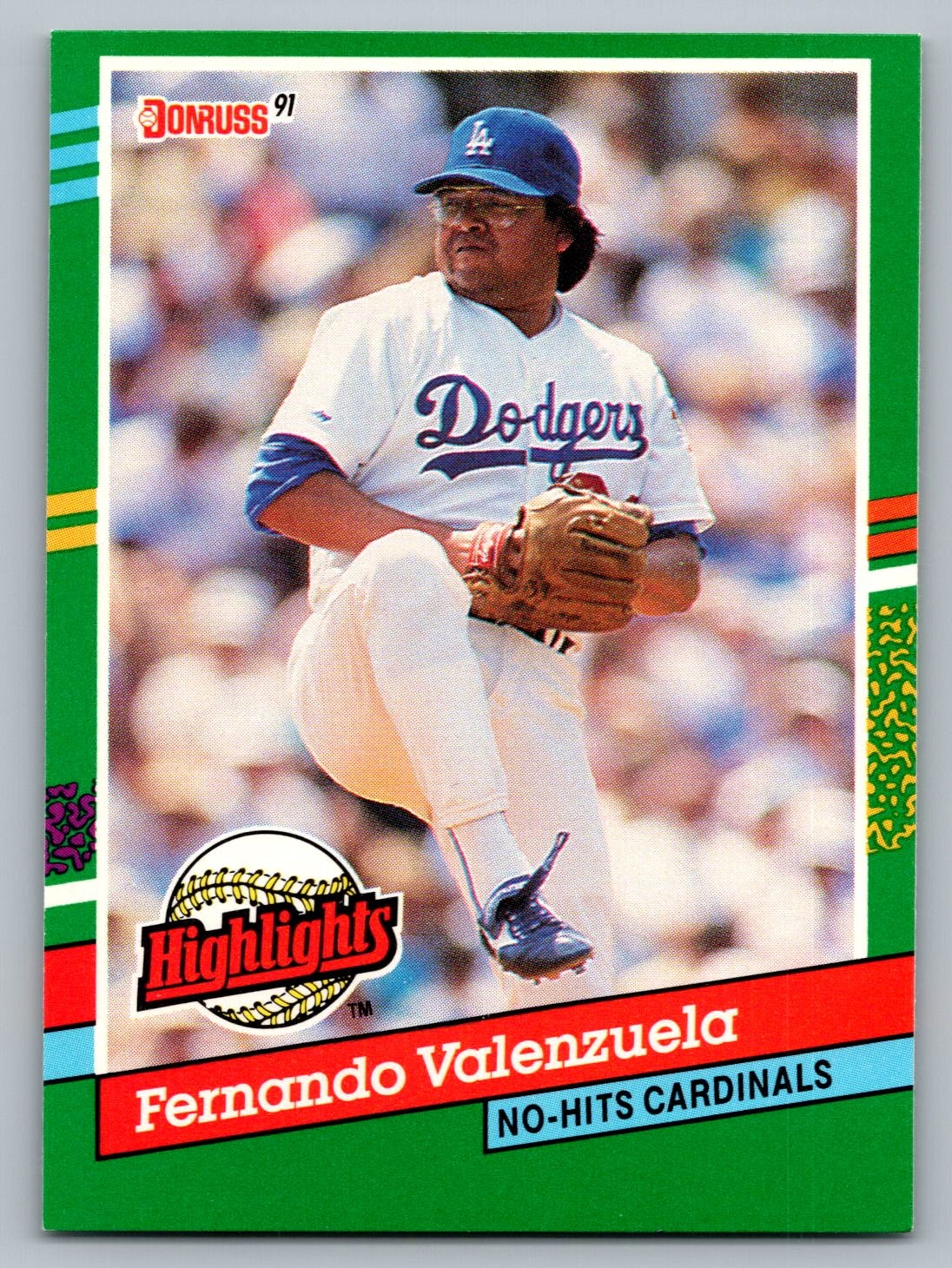 Los Angeles Dodgers Fernando Valenzuela Donruss - Bonus Cards BC-11 1991