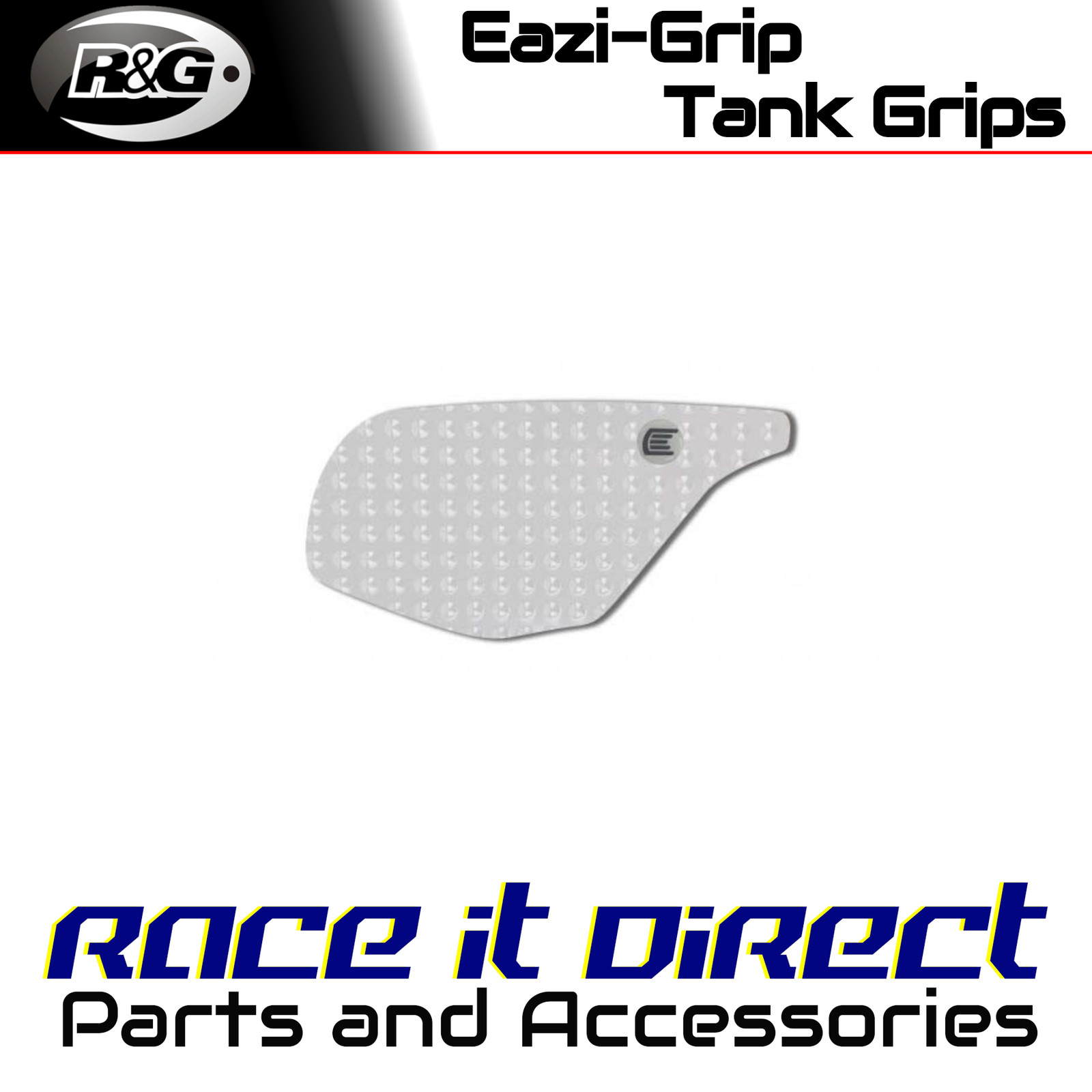 Eazi-Grip Tank Grips for Triumph Street Triple RS 765 2017-2022 EVO Clear