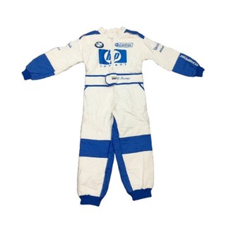 OMP BMW Williams F1 Team Racing Suit White Blue Size XL Toddler Kids Accessory