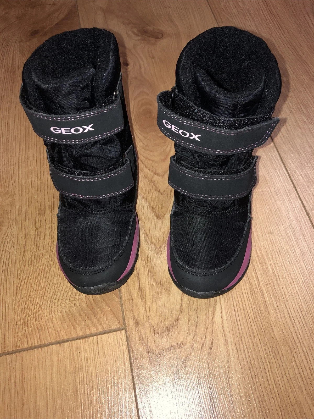 Geox amphibiox Girl Insulated Waterproof Snow Rain Boots Size uk 7 used once ltd