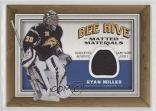 2006-07 Upper Deck Bee Hive Matted Materials Ryan Miller #MM-RM 0u8p