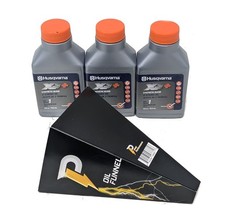 3-Pack 2.6oz Synthetic Blend 2-Cycle Oil for Small Engines