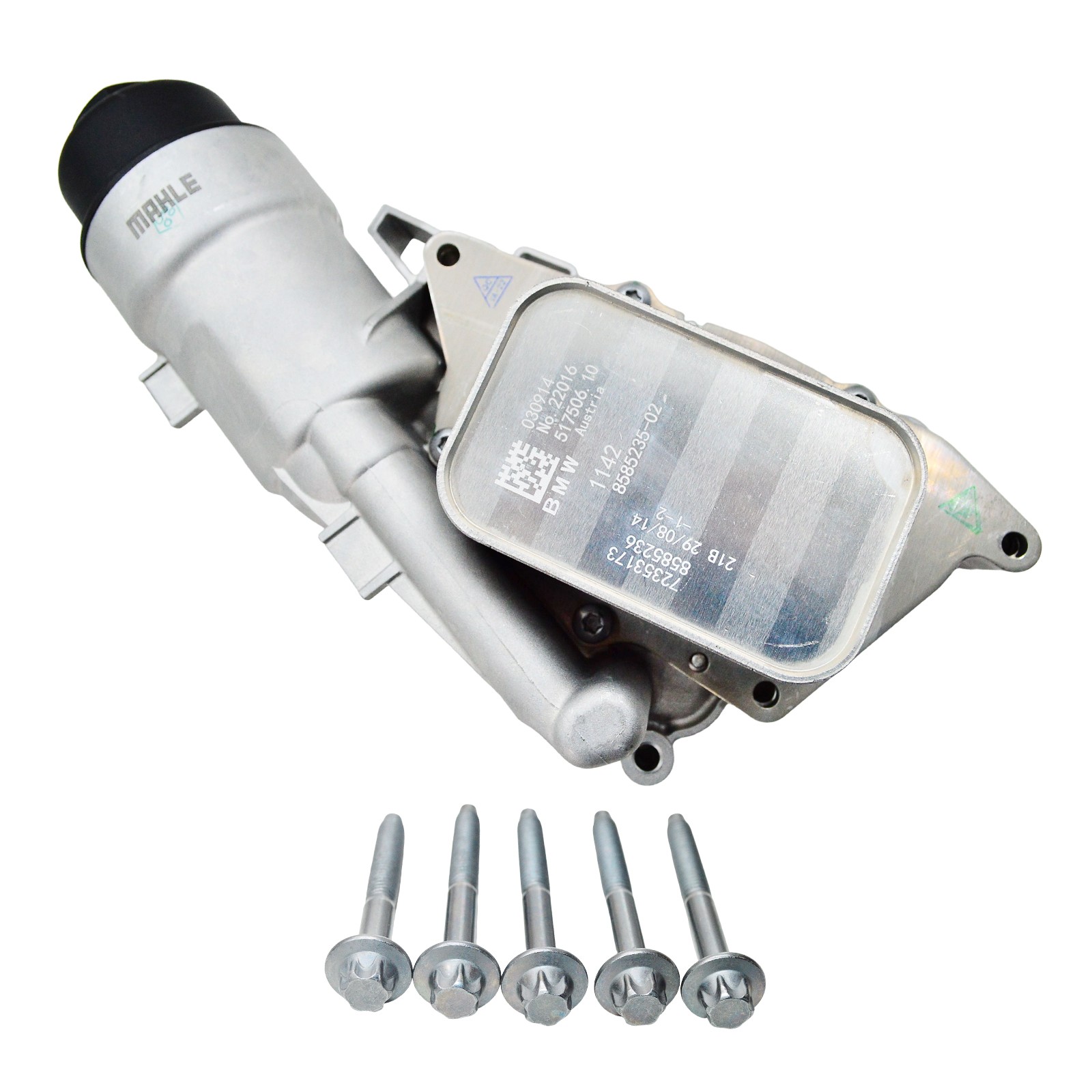 NEW Aluminum Oil Cooler Filter Housing for Mini Cooper BMW i8 X1 X2 11428585235