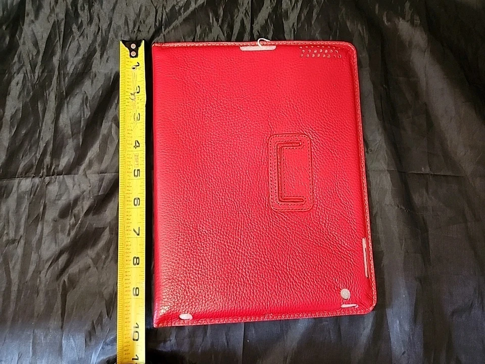 Nueva funda de cuero Yoobao para iPad 2 (versión 3 roja) como nueva en caja Foto 4 de 4