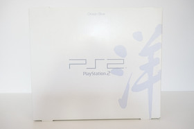 NEW SONY PlayStation 2 PS2 SCPH-37000 Ocean Blue Console Japan Import unused