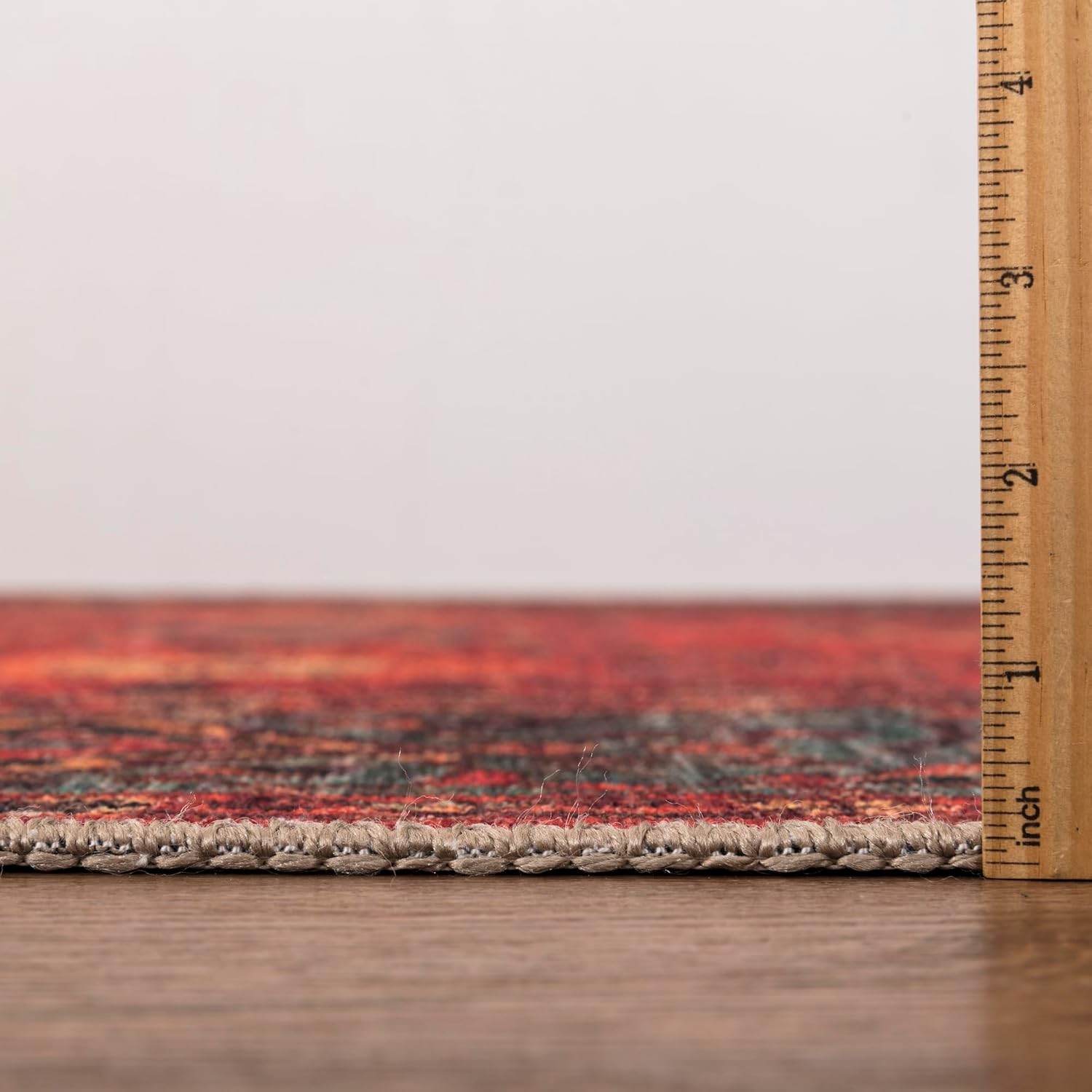 Keen Home Design 2x7 Area Rug - Machine Washable Runner with Non-Slip Backing