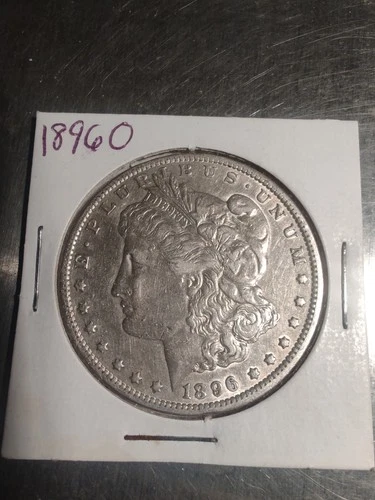 1896 O Morgan Silver Dollar Better Date AU