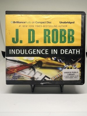 Indulgence in Death by J. D. Robb (2012, Compact Disc) Exlibrary 11 CDs