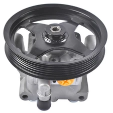 Power Steering Pump w/ Pulley for Lincoln LS 03-06 Ford Thunderbird 03-05 3.9L