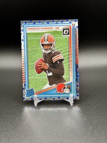 2025 Panini Donruss Optic - Rated Rookie Shedeur Sanders #203 Stars Prizm (RC)