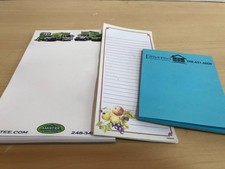 LOT of 3 Scrap Paper Notepads #F76