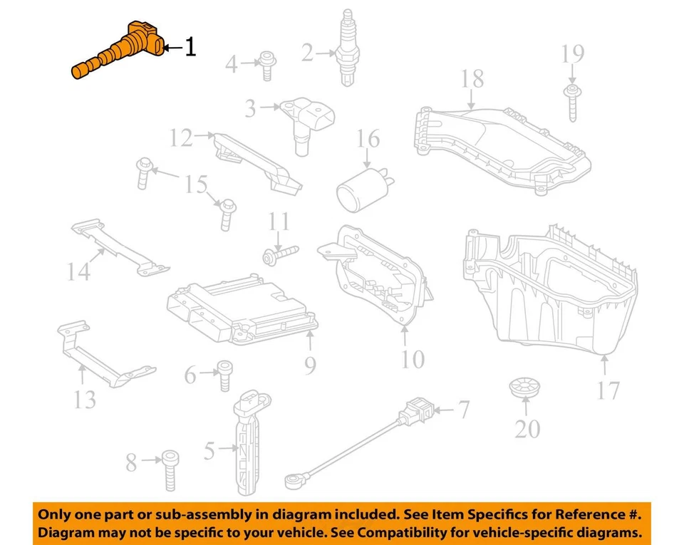 Paquete de encendedor de bobina de encendido Audi A8 NK2EU Foto 3 de 4