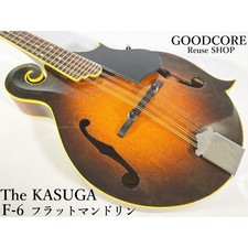 THE KASUGA Kasuga F-6 flat mandolin with case