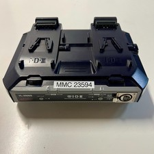 Cargador rápido IDX VL-2000S de 2 canales simultáneo con montaje en V y fuente de alimentación de 100 W CC