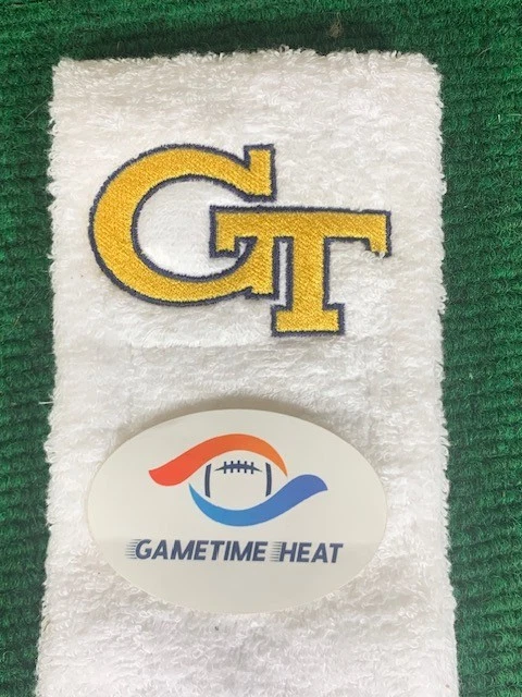 Б/у Georgia Tech Желтые Куртки Командный Выпуск Игрок Ручное Полотенце Стример GT - Изображение 3 из 3