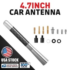 12cm Universal Silver Car Antenna Mast Radio Aerial Amfm Replacement Screw 12cm Universal Silver Car Antenna Mast Radio Aerial Amfm Replacement Screw