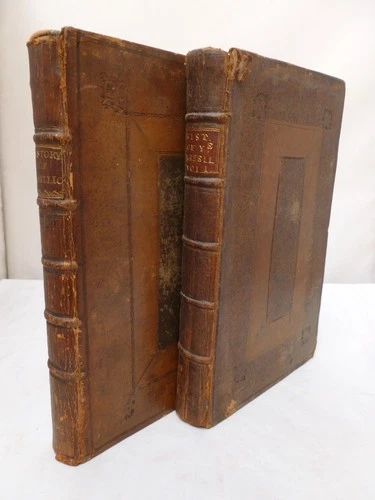 1713  - The History of the Grand Rebellion - 2 Volumes - Engravings & 3 Maps