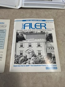 Smart Filer Coleco for ADAM ColecoVision Computer Complete in Case