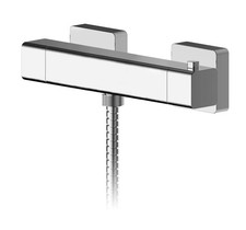 Nuie Sanford Chrom Thermostat Bar Duschventil