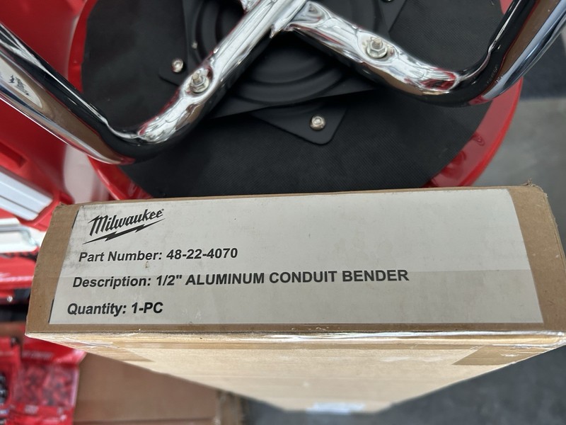 Milwaukee 1/2” Aluminum Conduit Bender NIB
