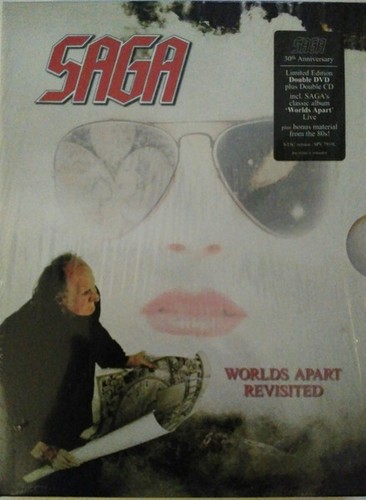 Saga - Worlds Apart Revisited - Limited Edition Box - 2 x DVD, 2 X CD