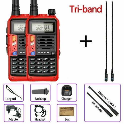 RADIO PORTÁTIL BIDIRECCIONAL BAOFENG UV-9R PLUS WALKIE TALKIE 10W 128CH VHF/UHF 2021 - Imagen 6 de 23