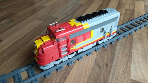 LEGO® 10020 Santa Fe Super Chief Diesellok I Trains Eisenbahn Zug Lokomotive - Bild 1 von 5