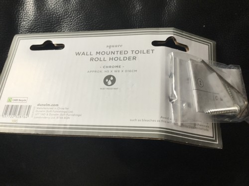Bathroom toilet paper holder Chrome roll paper holder Paper holder - Bild 3 von 4