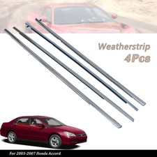 For Honda Accord 2003-2006 2007 New Weatherstrip Window Moulding Trim Seal Belt