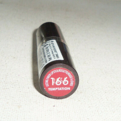 RIMMEL LASTING FINISH LIPSTICK 166 TEMPTATION unsealed DISCONTINUED VINTAGE