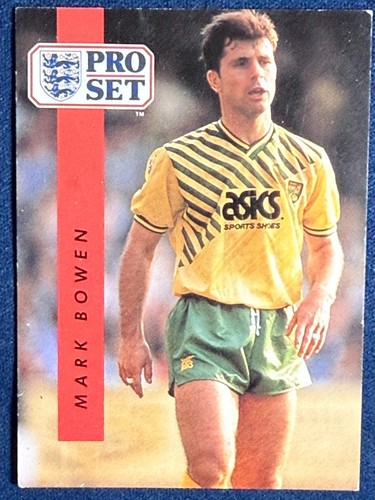 1990 Pro Set Mark Bowen #156 card