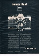 Olympus Werbeanzeige Werbung Olympus OM-10  NG
