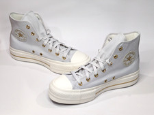 Converse CTAS Lift Barely Grey/Egret Women's Platform High Top Sneakers-Asst Sz