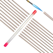 25 Sticks Brazing Rods 5% Silver Solder Bcup-3 Welding Rod 1/25"X10" for Air Con