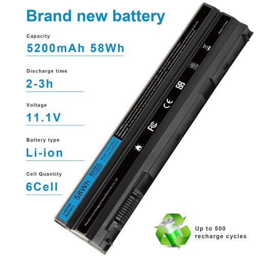 Battery for Dell Latitude E6420 E6540 E6440 E6520 71R31 T54F3 N3X1D E5520 T54FJ - Picture 4 of 9