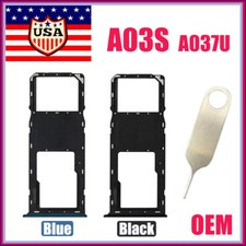 OEM SIM MicroSD Card Tray Holder Slot Free PIN For Samsung Galaxy A03s SM-A037U