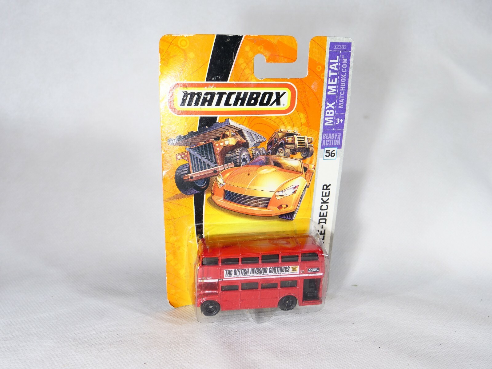 Matchbox Double-Decker n°56 Véhicule Miniature 1:64 en Métal de Collection