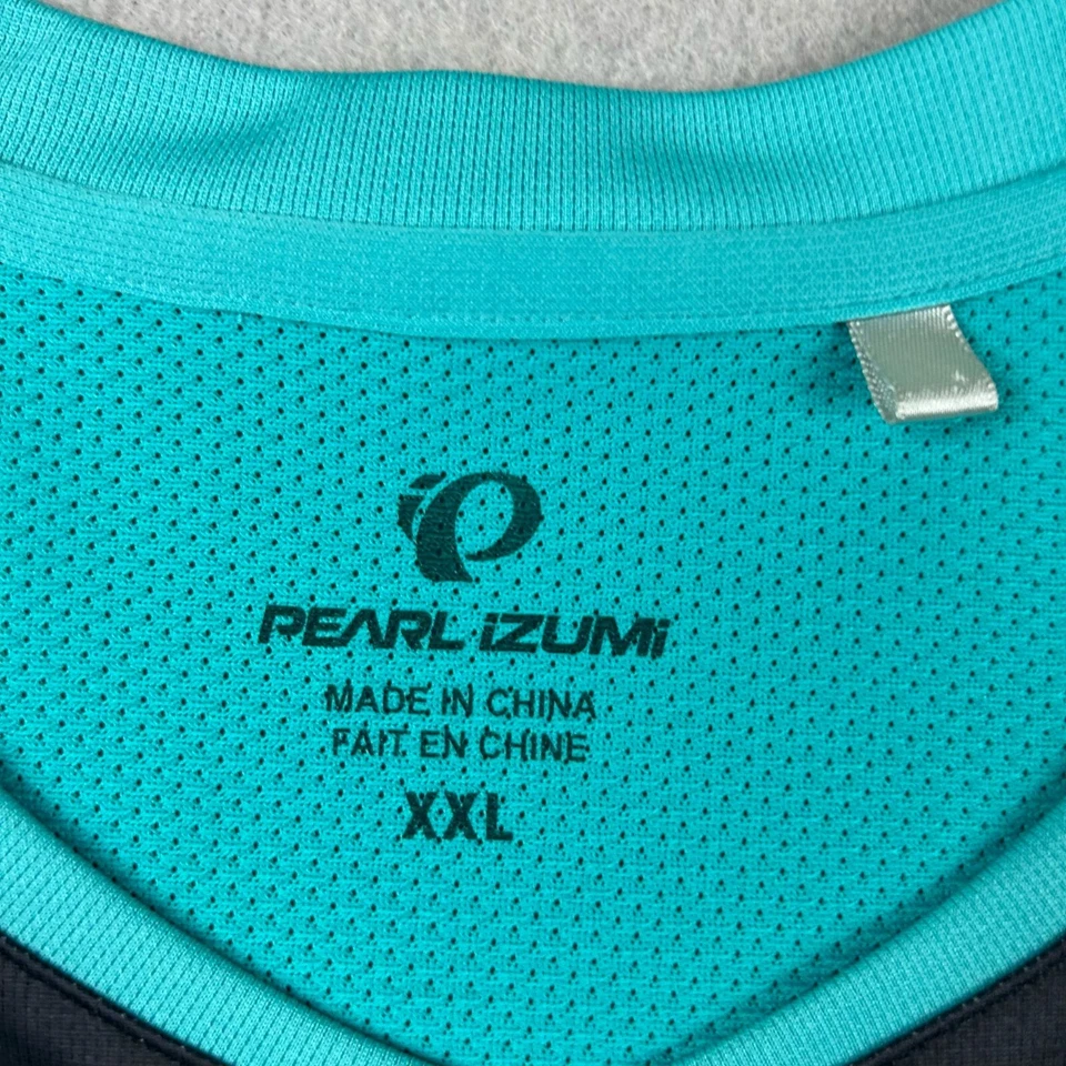 Camisa Pearl Izumi Para Hombres XXL Azul Mangas 3/4 Ropa Activa Camiseta Pullover Ligero Foto 2 de 4