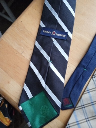 Lot of 4-100% Silk Ties, Tommy Hilfiger,  Beautiful Colorful Fun Neckties thumbnail 6