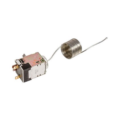 Termostato Universale Spares2go Per Frigoriferi E Congelatori | Tipo VC1 Con Capillare 1200 Mm | Intervallo -23°C / +2°C
