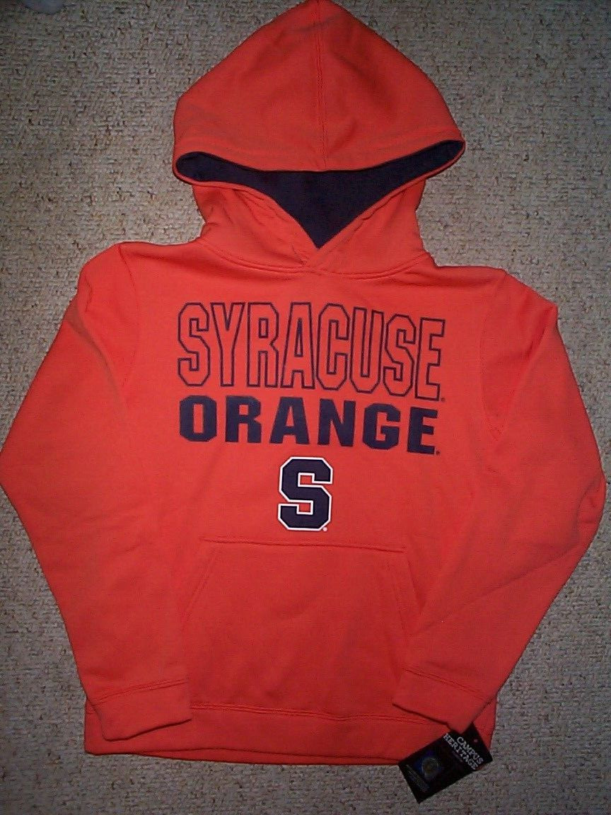 ($40) Syracuse Orange HOODIE/HOODED Jersey Sweatshirt YOUTH 