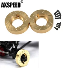 AXSPEED Brass Knuckle Weights for Axial SCX10 II AX90046 1/10 RC Crawler Parts