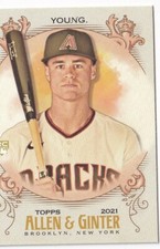 2021 Topps Allen & Ginter #158 Andy Young RC Arizona Diamondbacks