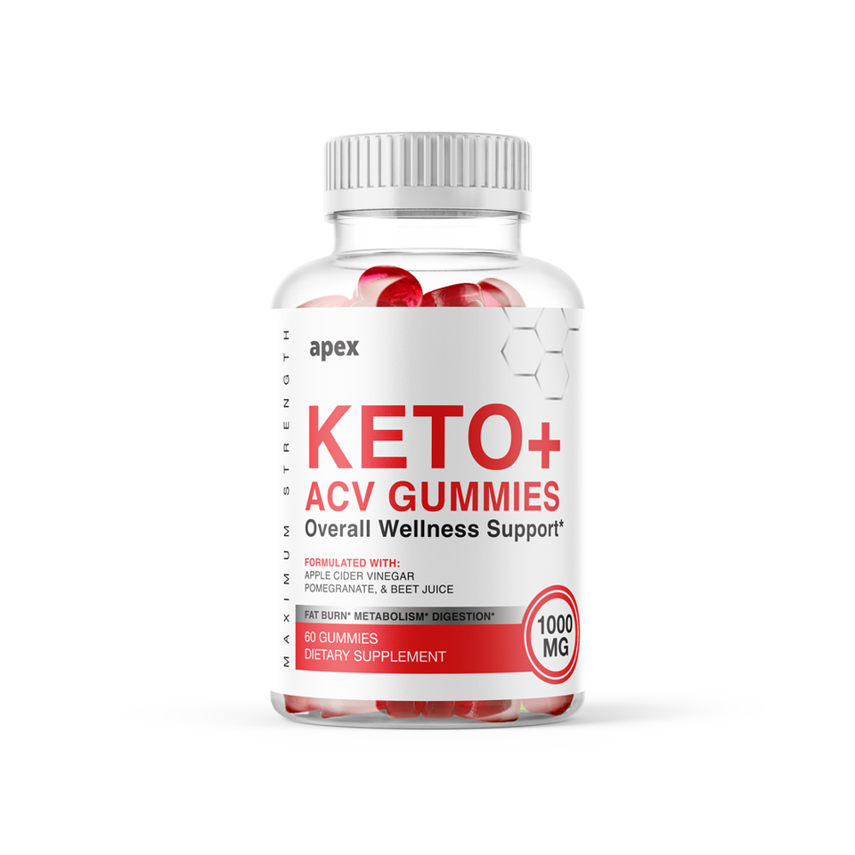 Apex Keto ACV Gummies Weight Loss, Apple Cider Vinegar , 180 Gummies, 3