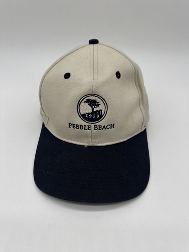 Pebble Beach 1919 Hat By Pebble Beach Collection Tan & Navy - Picture 2 of 9