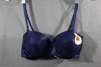 DYNASHAPE & ISABELLA womens Bras size 34C push up/padded/underwire lot of 2 NEW