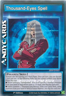 THOUSAND-EYES SPELL (SPEED DUEL)   (Magie der 1000 Augen)   Common   SS04 ENS03