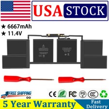 A1820 Battery Replacement for Apple MacBook Pro 15" inch A1707 Late 2016 2017