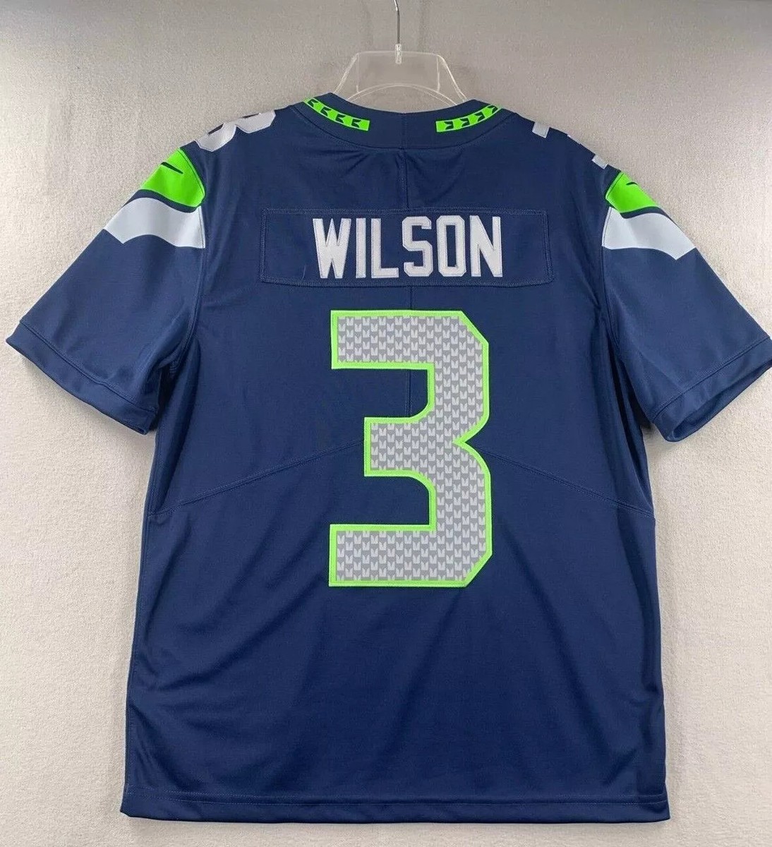 Russell Wilson Seattle Seahawks Nike Captain Vapor Limited Jersey